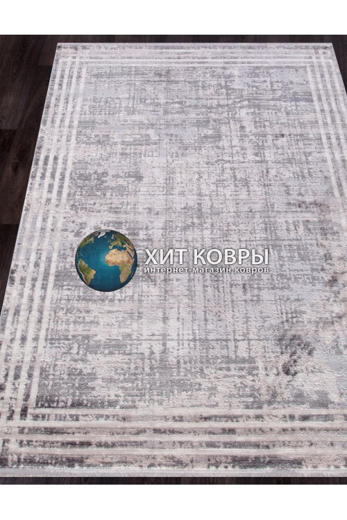 Турецкий ковер Ramiya 17879 Коричневый-серый